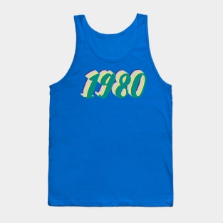 1980 Birthday Gift T-Shirt Tank Top